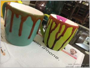 decorate tea cups garden