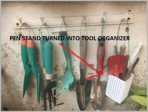 garden tools organize idea