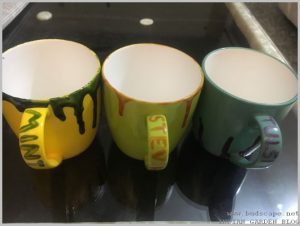 tea cups for growing herbs